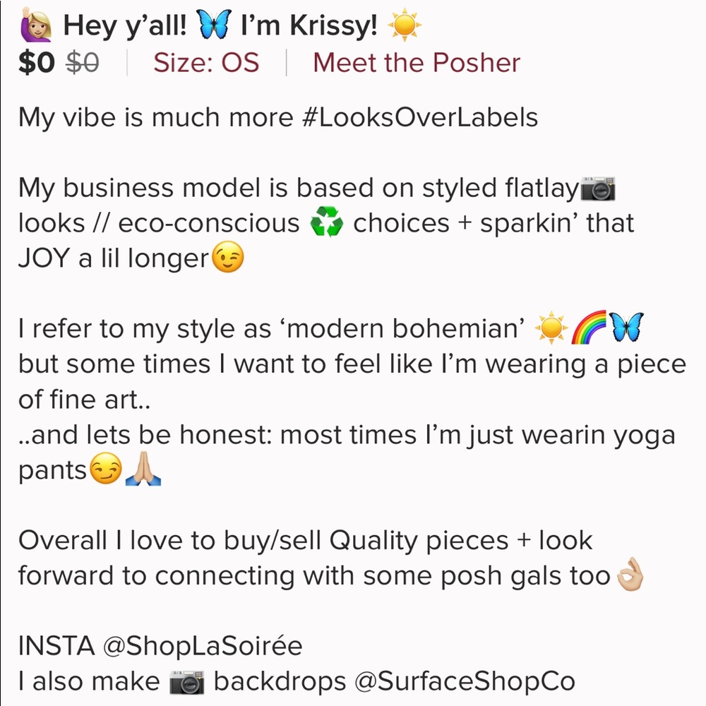 🙋🏼‍♀️ Hey y’all! 🦋 I’m Krissy! ☀️
